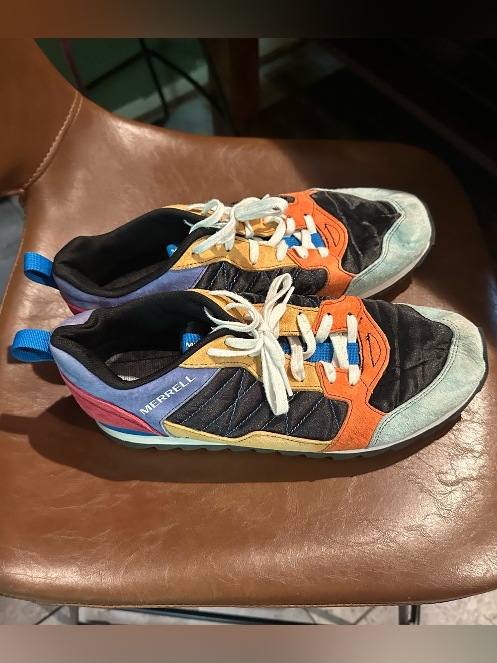 Merrell Alpine Sneaker Sz 11 Women’s - Orange/Blue/Green/Red